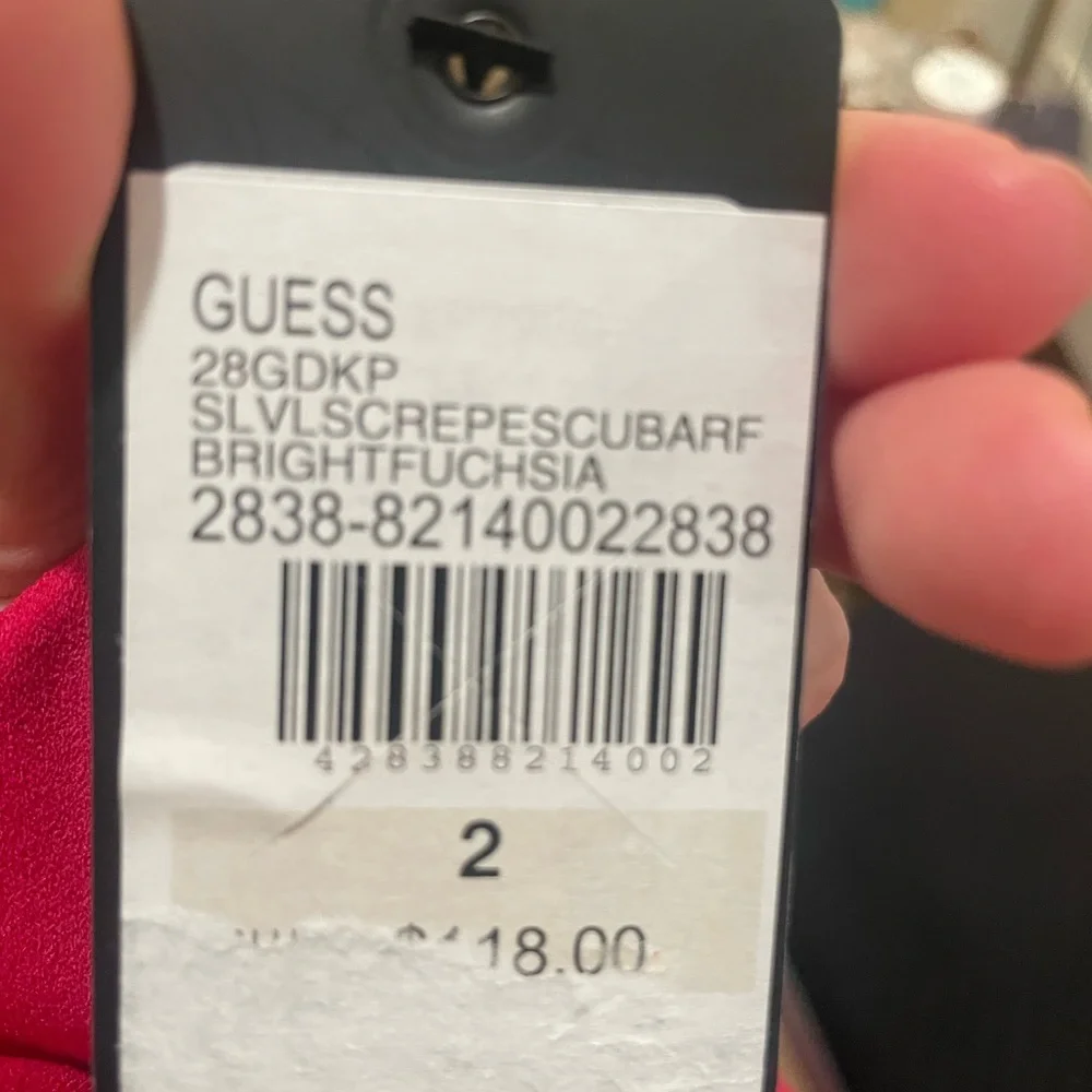 Guess Vibrant Red Mini Dress - Picture 4 of 4